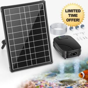POPOSOAP 8W Solar Pond Aerator