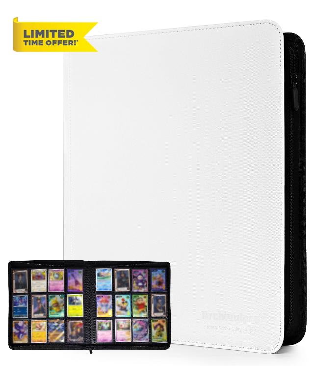 12 Pocket Zip Card Binder