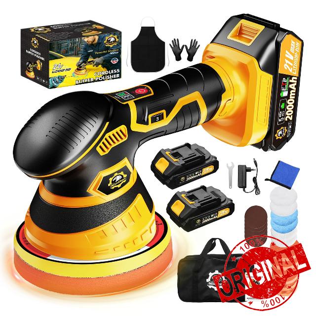 Cordless Car Buffer Polisher kit