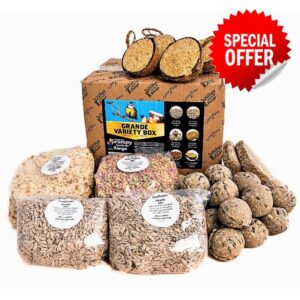 Wild Bird Food Variety Box Grande – Fat Balls