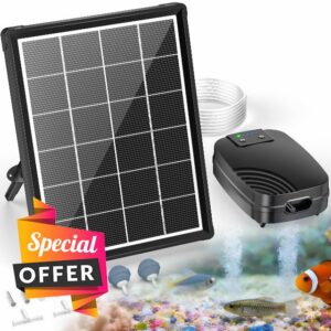 POPOSOAP 4W Solar Pond Aerator