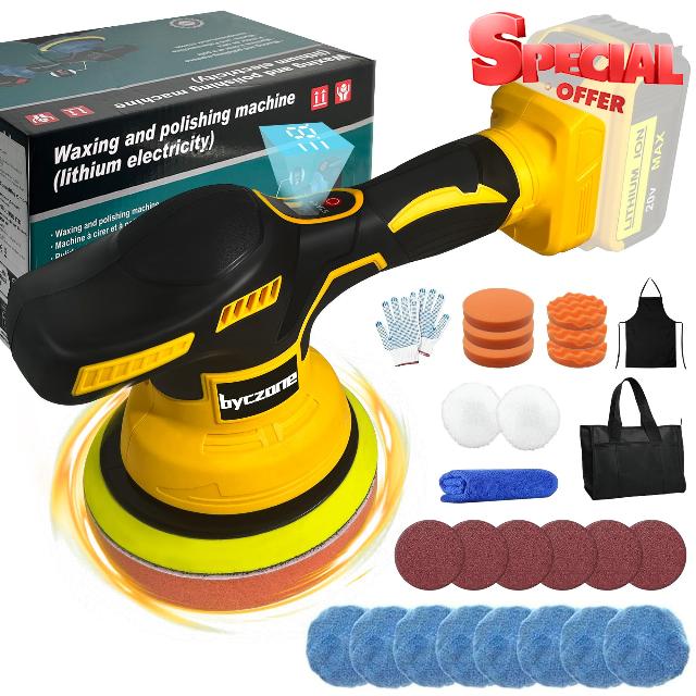 Cordless Car Buffer Polisher for Dewalt 20V Battery