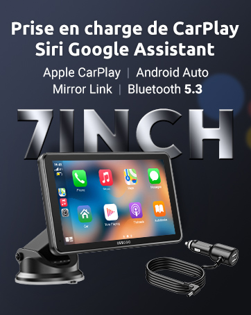 ESSGOO Carplay Wireless Adapter for Android Car & A-pple Carplay Wireless Adapter with RGB Lights