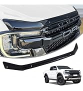 JHCHAN Bonnet Guard for Ford Ranger 2023 Accessories New Wildtrak Platinum Raptor XLT XL Tremor T...