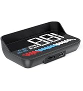 AMHVMU M2 Heads Up Display Car, Windscreen Projector GPS Digital Speedometer Car MPH HUD Display ...