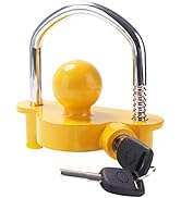 Tevlaphee Wheel Clamp Lock 2-Pack Heavy Duty Anti-Theft, Adjustable Security for Cars, Vans, Moto...