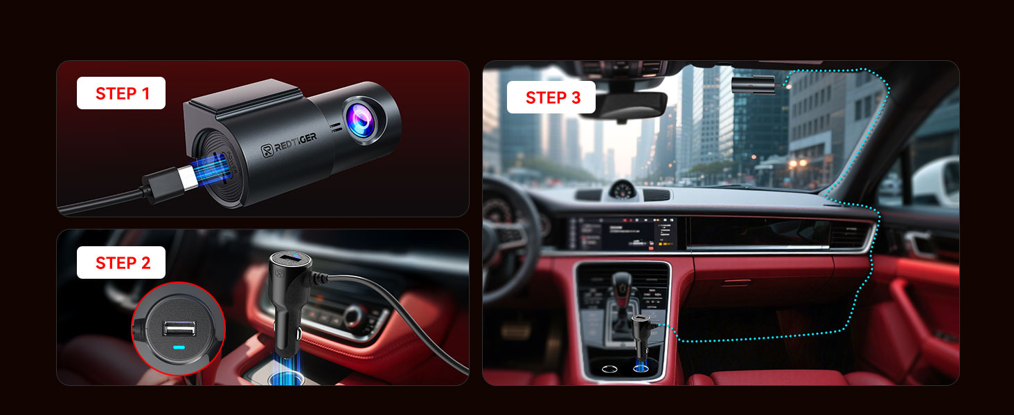 Interior car dashboard and console lighting system display showing blue LED accent lights across multiple panels and controls.