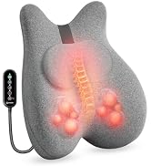 COMFIER Back Neck Massager with Heat, Shiatsu Lower Back Massager for Pain,4D Deep Tissue Electri...
