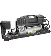 Kalmaegee 37206875176 Air Suspension Compressor Pump with Bracket and Valve Block for BMW 5 7 Ser...