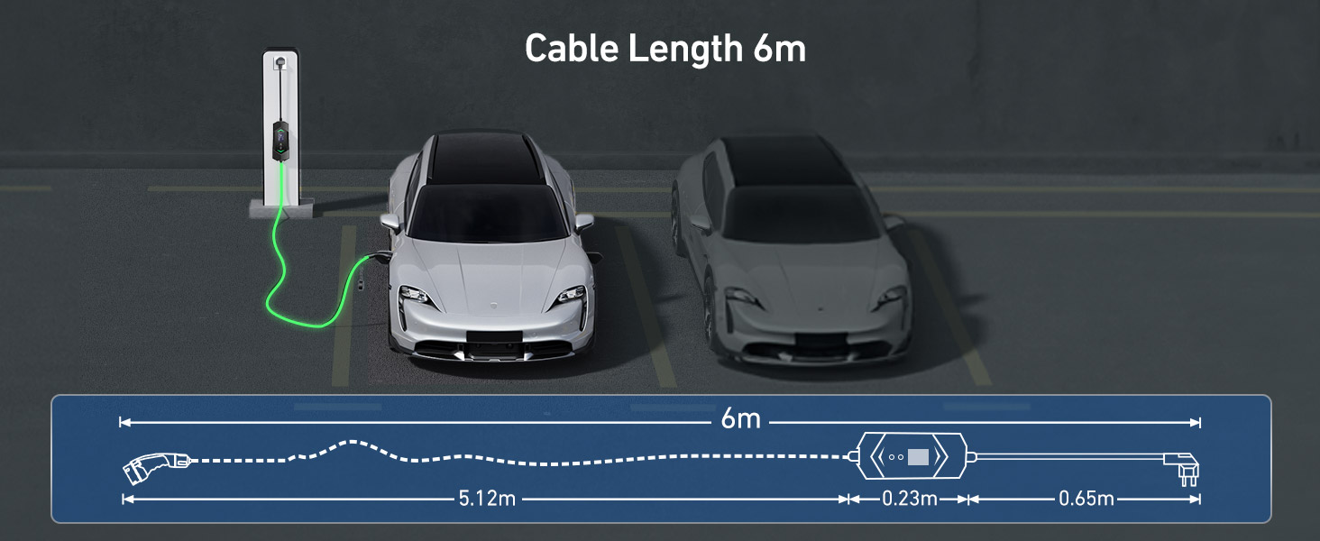 Electric vehicle charging station interface showing two parked cars in silhouette with a charging progress bar below.