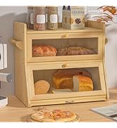 Modern minimalist entertainment unit or TV stand with light wood finish, shown from multiple angles with decorative items displayed.