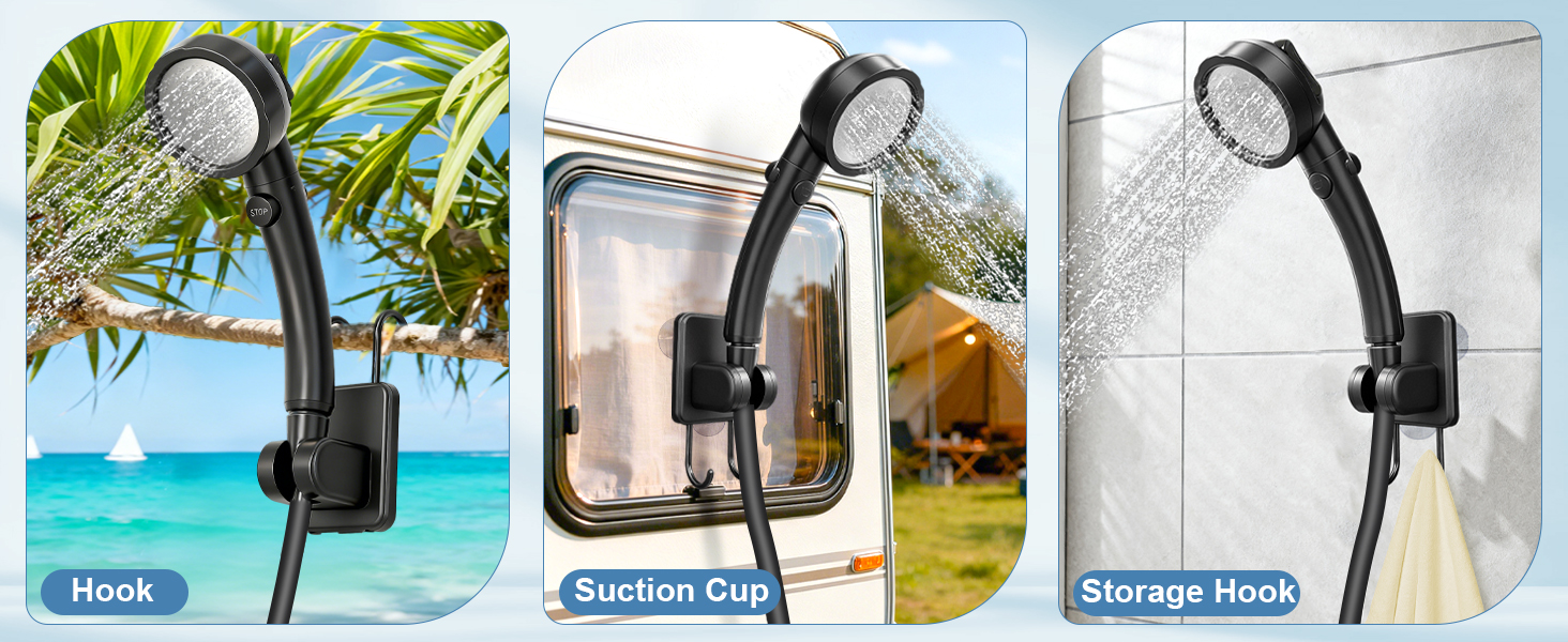 Collection of technical product images showing what appears to be camera or optical equipment from various angles against white backgrounds.