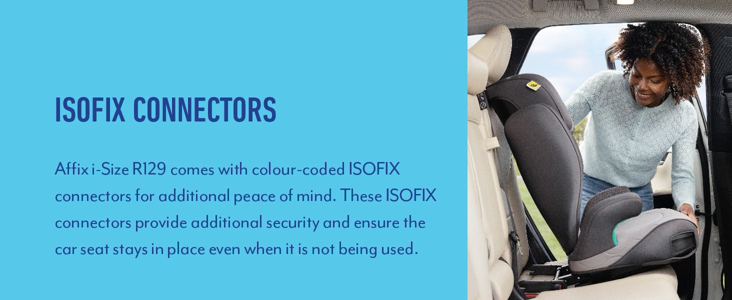 Affix i-Size R129 ISOFIX Highback Booster Car Seat