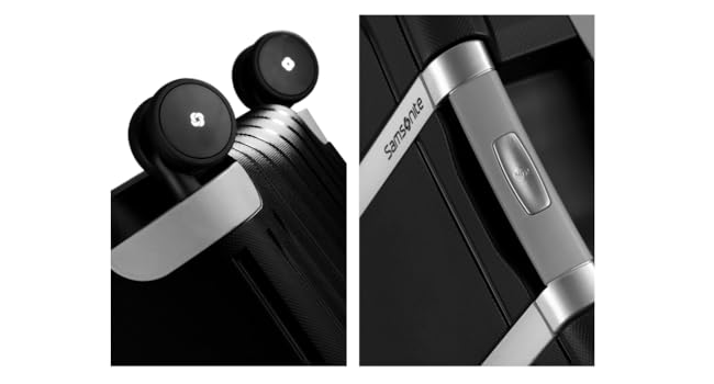 Close-up details of black fabric or material with stitching and zipper elements, showing various angles and construction details.
