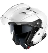 Sena Stryker Full Face Bluetooth Helmet w/Sound by Harman Kardon Dual Visor Helmet with Integrate...