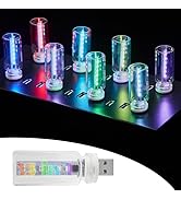 2PCS 23.4"x4.7" LED Devil Eyes Light for Trucks and Cars, Led Eyes for Cars/Trucks/SUVs/RV Windsh...