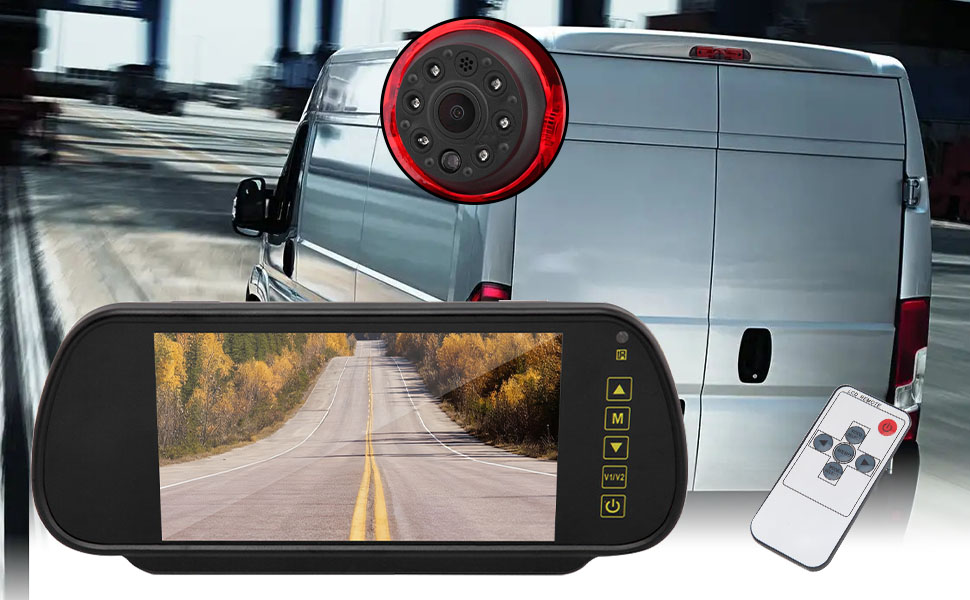 Text reads 'CRISP IMAGE COLOR HIGH DEFINITION' and 'MORE REALISTIC'. Images show vehicle navigation or dashboard display screens.