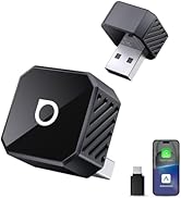 OTTOCAST MINI 3.0 Slim 2025 Upgraded Wireless CarPlay Adapter, 2-in-1 for iPhone & Android Auto, ...