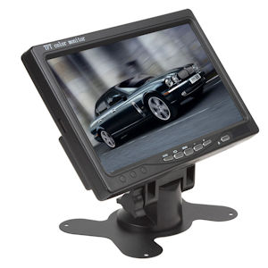 car mirror with a red wire