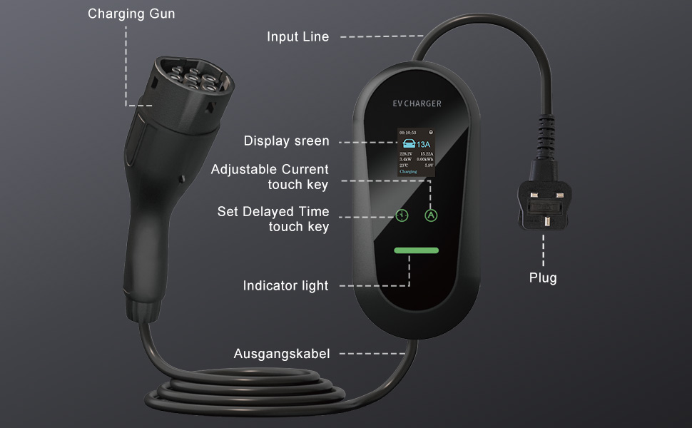 Text reads 'Charging Port', 'Display screen', 'Charging Contacts', 'Not Swapped Yet', 'Indicator light', 'Plug', 'Strap/connector'. Smartwatch or fitness tracker with labeled parts diagram.