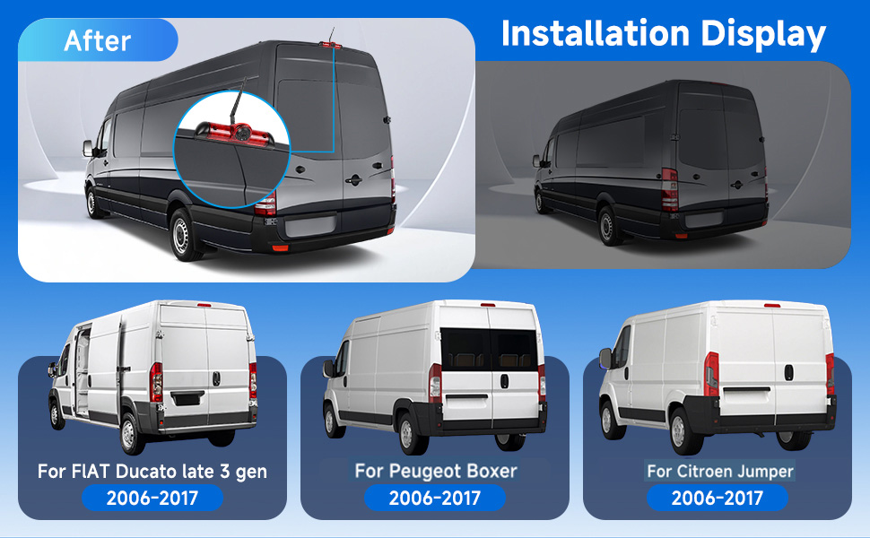 Text reads 'Digital Wireless Transmission'. Infographic showing delivery van and wireless connectivity symbols with 2.4GHz specification against winter road background.