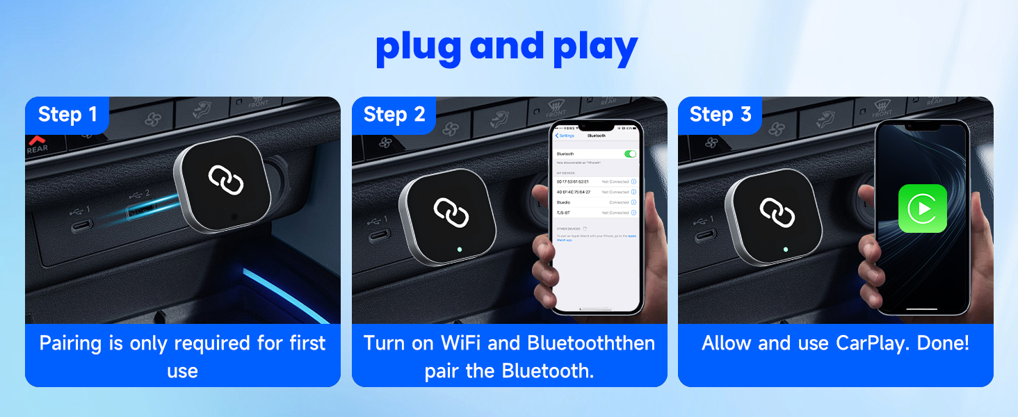 Wireless CarPlay Adapter UK