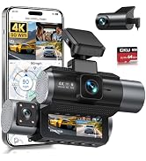 GKU Dash Cam Hardwire Kit, Type-C Hard Wire Kit, Mini-Fuse, 3.5 Meter USB C Port Wiring & Low Vol...
