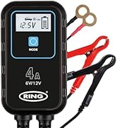 Ring Automotive RSC906-6A Smart Car Battery Charger, 6V & 12V Battery Maintainer - 9 Stage Charge...