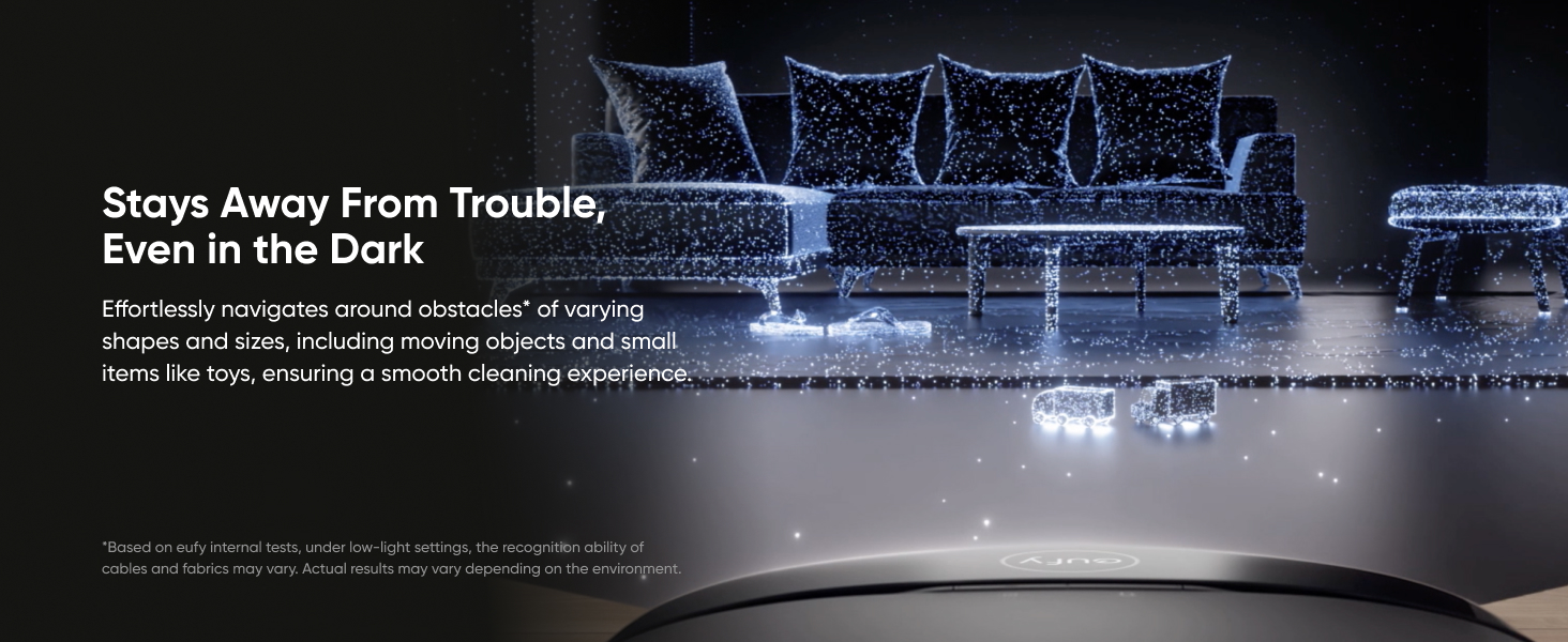 Car headlights illuminating a dark road with blue reflective markers along the sides, demonstrating night visibility technology.