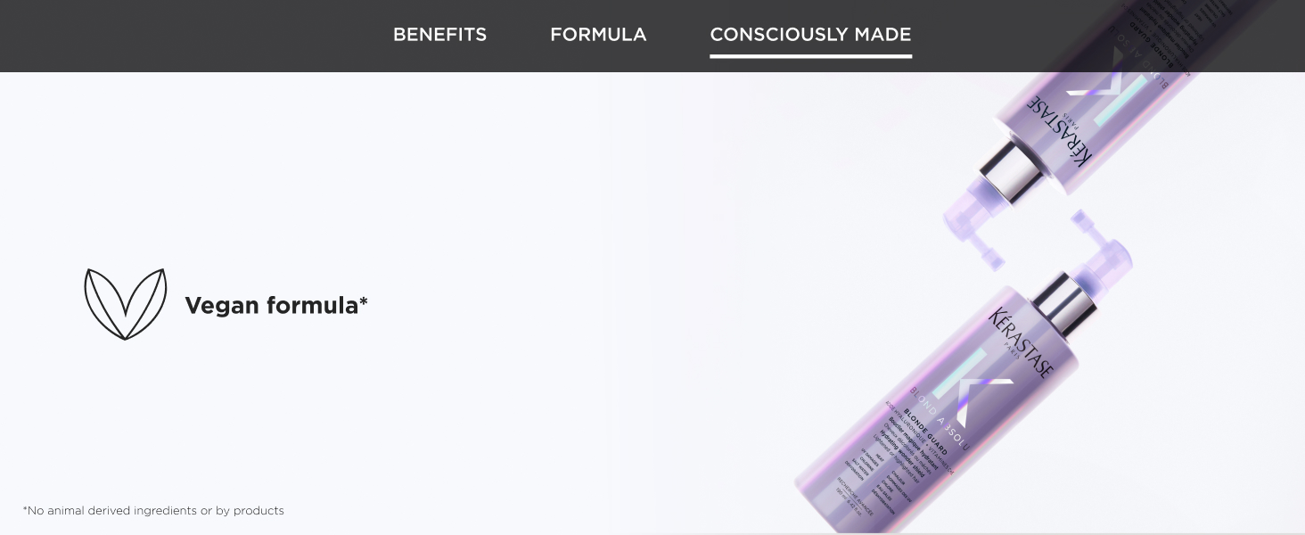Purple cosmetic product pen or wand shown with text elements including 'BENEFIT', 'FORMULA', and 'DERMATOLOGICALLY TESTED' visible at top.