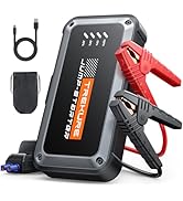 TREKURE 7000A Jump Starter Power Pack, Car Battery Booster Jump Starter for 12V Vehicles, Car Jum...