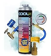 COOL5 5-in-1 Air Conditioning Repair Kit, AC, Refrigerant Replacement R1234yf for Air Conditioning Filling F...