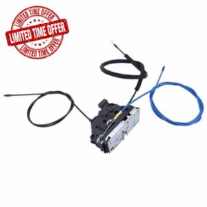 Left Passenger Side Sliding Door Lock Actuator with Cable for Peugeot Boxer Bus Van for Citroen Relay II Bus Van for Fiat Ducato Bus 250 2007-On 1389474080 1385709080 1633564680 139381108