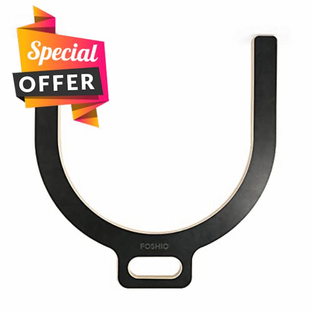 FOSHIO Mirror Wrap Tool Wood 15inch U-Sharp Bumper Car Vinyl Wrap Application Tools Window Tint Ki