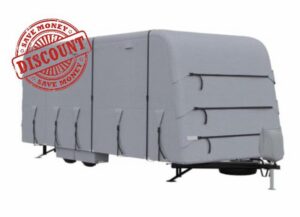 18-20FT Heavy Duty Caravan Cover with 4-Layer Waterproof UV-Resistant