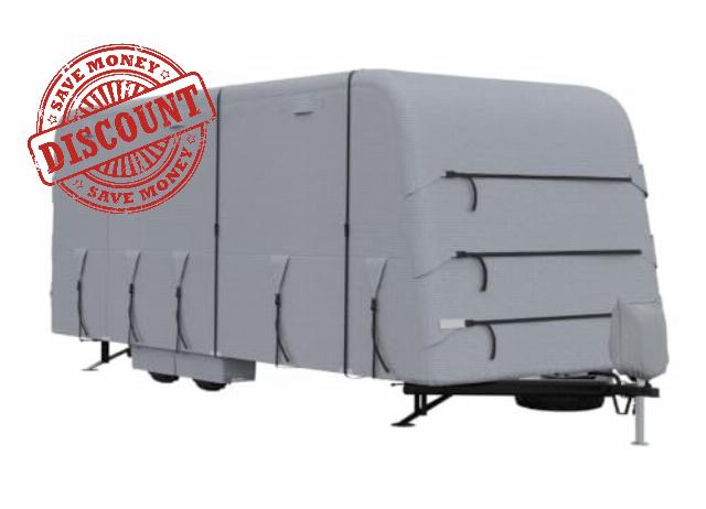 18-20FT Heavy Duty Caravan Cover with 4-Layer Waterproof UV-Resistant