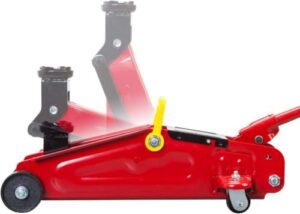 Heavy Duty Floor Jack Hydraulic Car Trolley Jack with Wheels Car Jack Garage Lift Tool