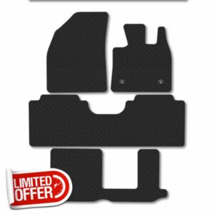 MG S9 (2026+) 5mm Rubber Car Mats                                                          Heavy Duty Rubber Tailored Fit Floor Mats Full Coverage Durable Waterproof Accessories Easy Clean Anti Slip Made in the UK