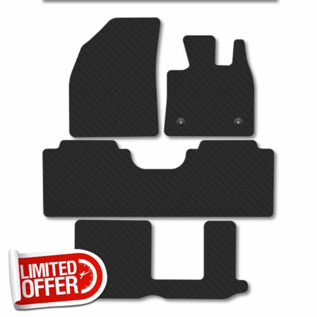 MG S9 (2026+) 5mm Rubber Car Mats                                                          Heavy Duty Rubber Tailored Fit Floor Mats Full Coverage Durable Waterproof Accessories Easy Clean Anti Slip Made in the UK