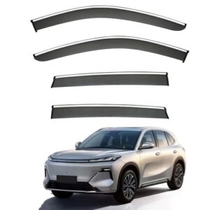 for Geely Starray EM‑i 2025 2026 Window Visors Rain Guards Vent Visors Rain & Sun Protection