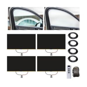 Remote Control                                                          39.37"x19.69" Electric Privacy Window Tint