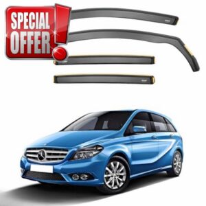 ISPEED Wind Deflectors For Mercedes B Class W246 2011-2019 5-Door SUV 4pc Set | Keep Your Car Ventilated In Rain & Wind