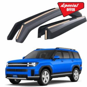 Goodyear Deflectors compatible with Hyundai Santa Fe 23-26 In-channel 4Pcs                                                          Hyundai Santa Fe 23-26 V – window deflector