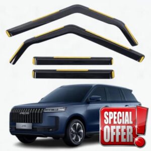 Set Of 4 Wind Deflectors For JAECOO 5 J5 2025 2026 2027 Models. Jaecoo J5 Rain Deflectors