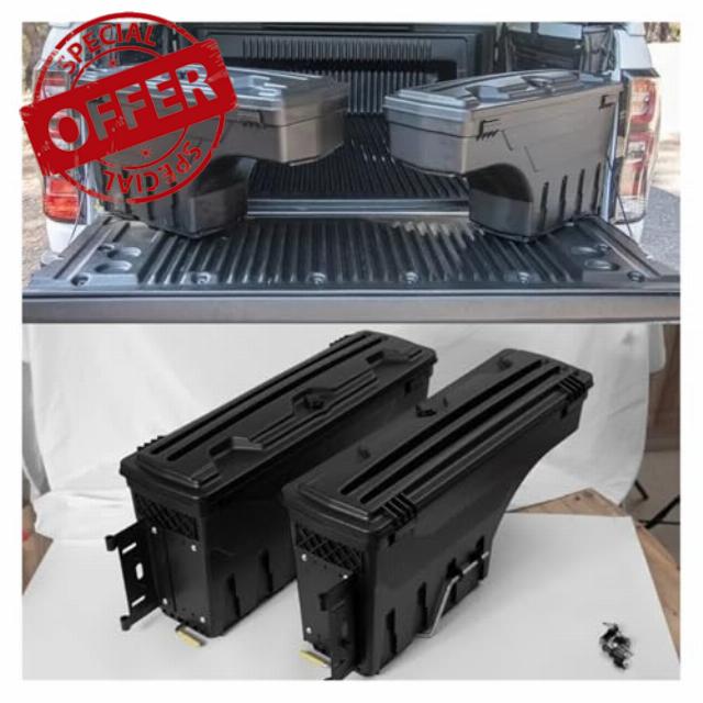 Luggage Security Shield Shade Truck Bed Storage Box For VW For Amarok Pickup Car Universal Box Tooling Box Cargo Cove