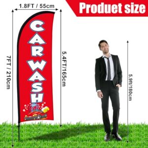 Advertising Banner with Pole Kit