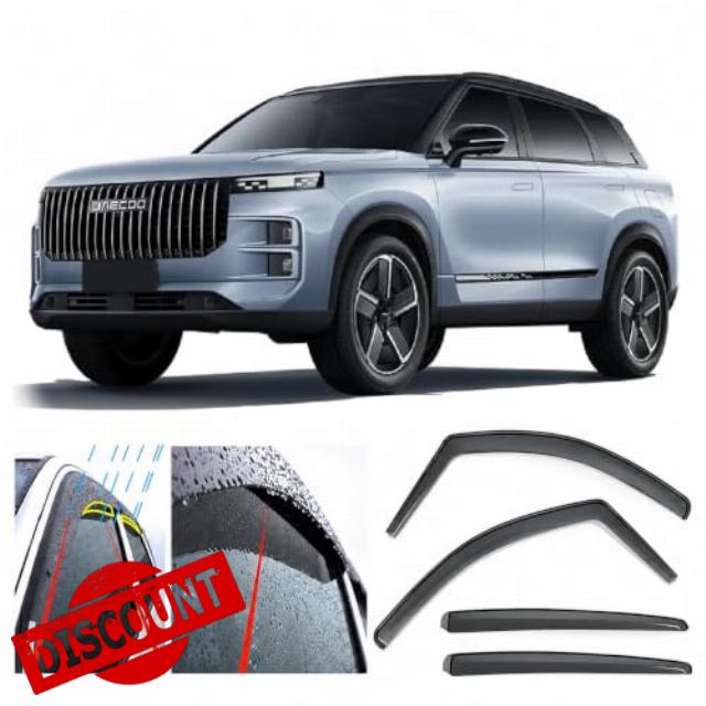 4x Wind Deflectors for JAECOO 7 / J7 2023 2024 2025 2026 2027 Weather Shields Sun Visors Rain Guards
