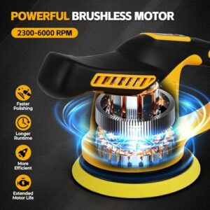 6 Inch Brushless Car Polisher