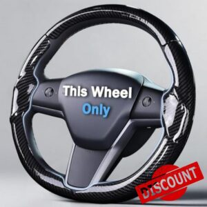 Steering Wheel Cover for 2017-2023 Tesla Model 3 2020-2024 Tesla Model Y