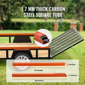 with 10 to 24 Inch Heights Side Rail and 4 to 6 Feet Height Tail Gate or Ramp